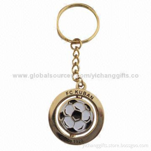keychains, Spinning, Soft Enamel, Gold plating or Silver Plating, Customized Designs are Accepted